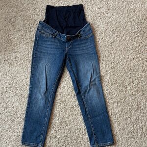 Seraphine Classic Blue Slim Fit Maternity Jeans